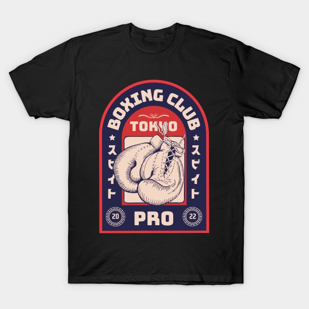 Boxing club tokyo T-Shirt by KINGDESIGNSHOP